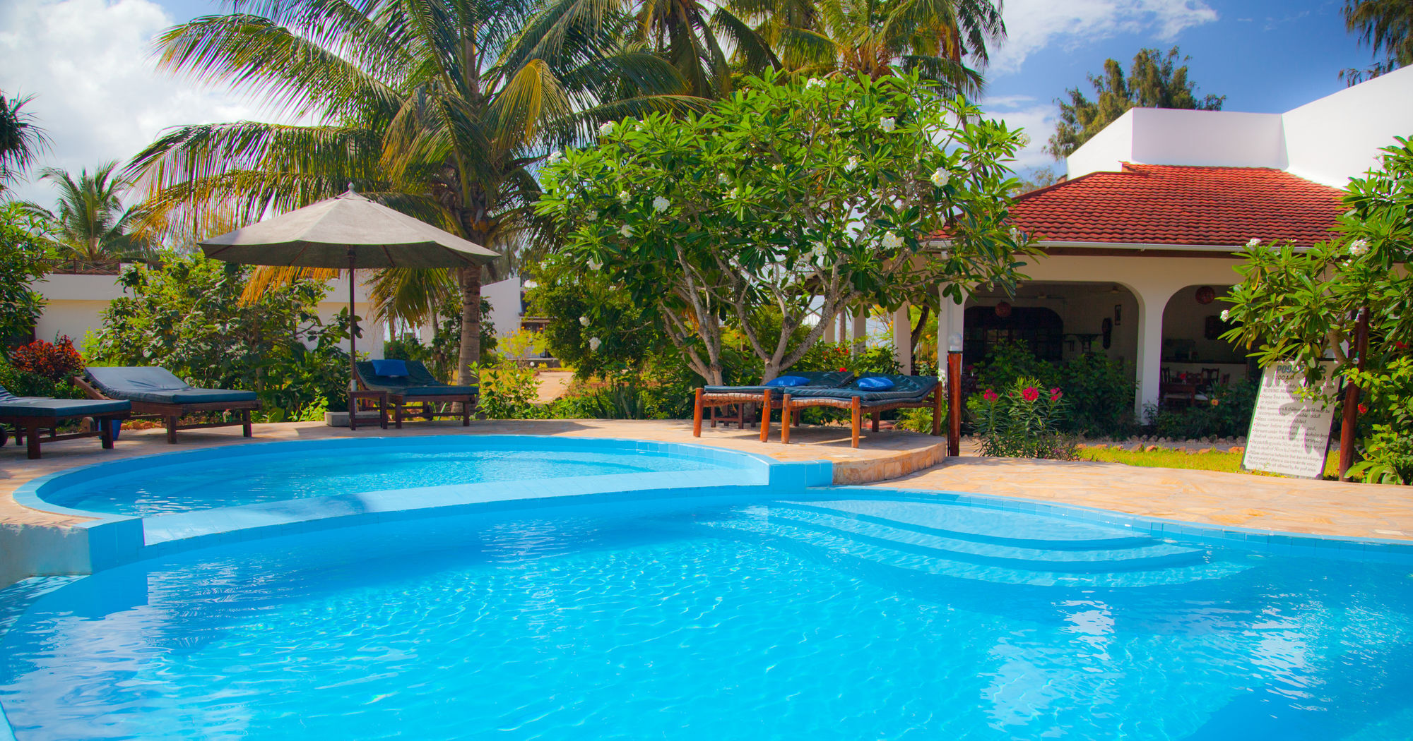 Flame Tree Cottages Nungwi Exterior foto